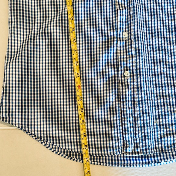 Ralph Lauren Men's Blue Checkered Shirt - Picture 5 of 6